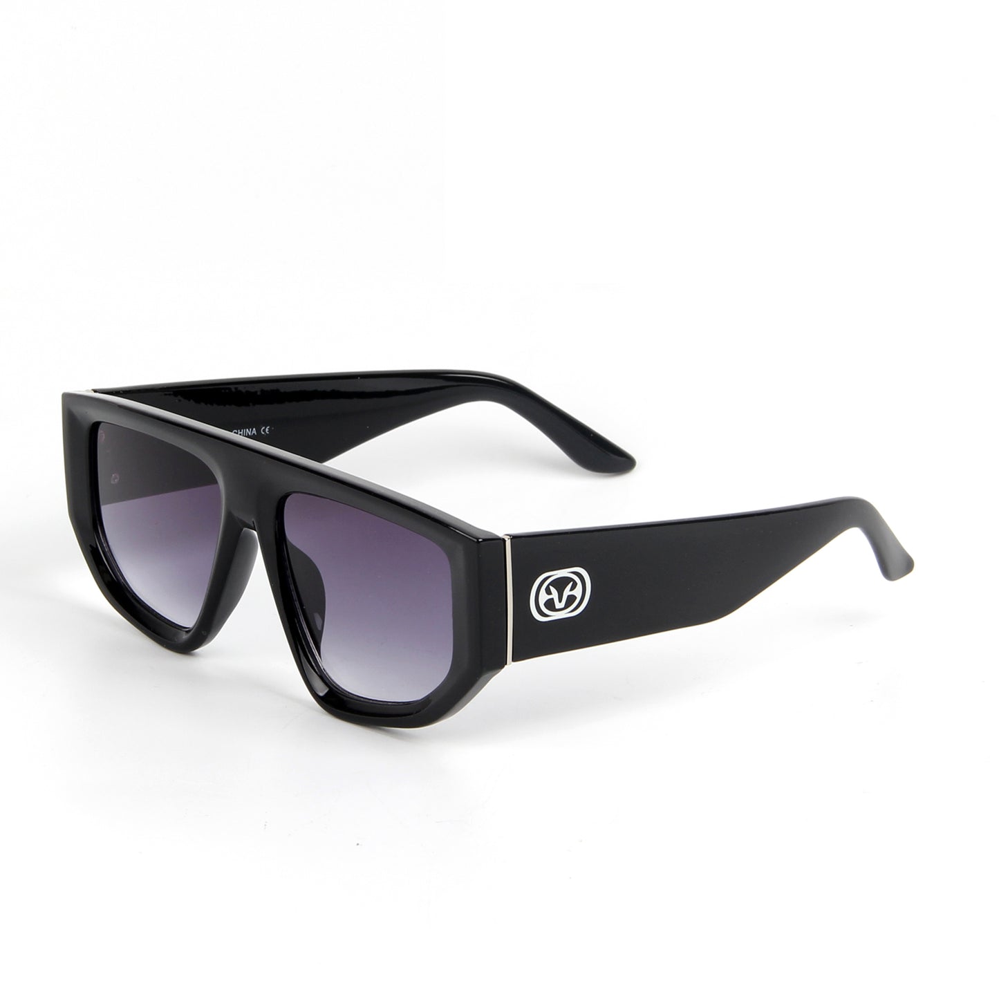 Vi18003 Vintage Square Cat Eye Sunglasses Women Trendy Fashion Cateye Sunglasses