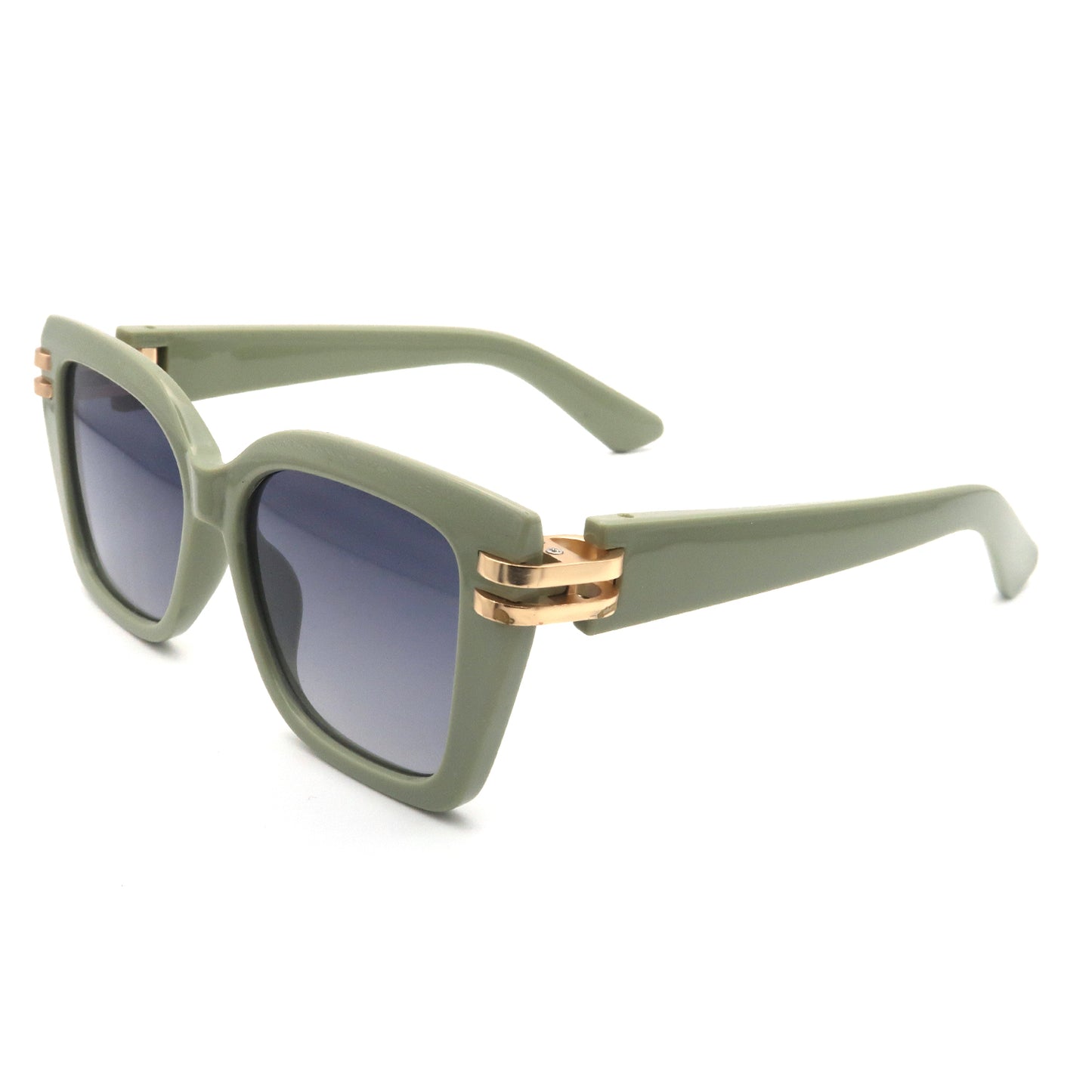 Vi6085 Trendy ;Square Sunglasses Womens,Retro Oversized Women Thick Sun Glasses