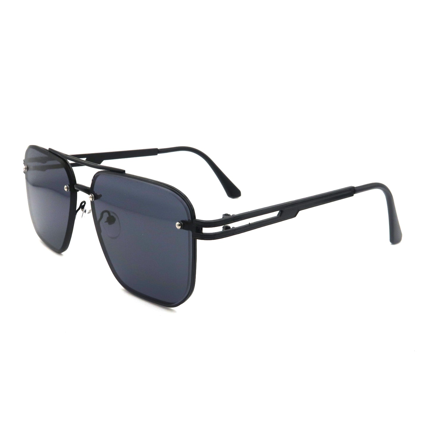#6331 Mens Sunglasses Fashion Rimless Rectangle Sunglasses Square Frameless Sunglasses for Men