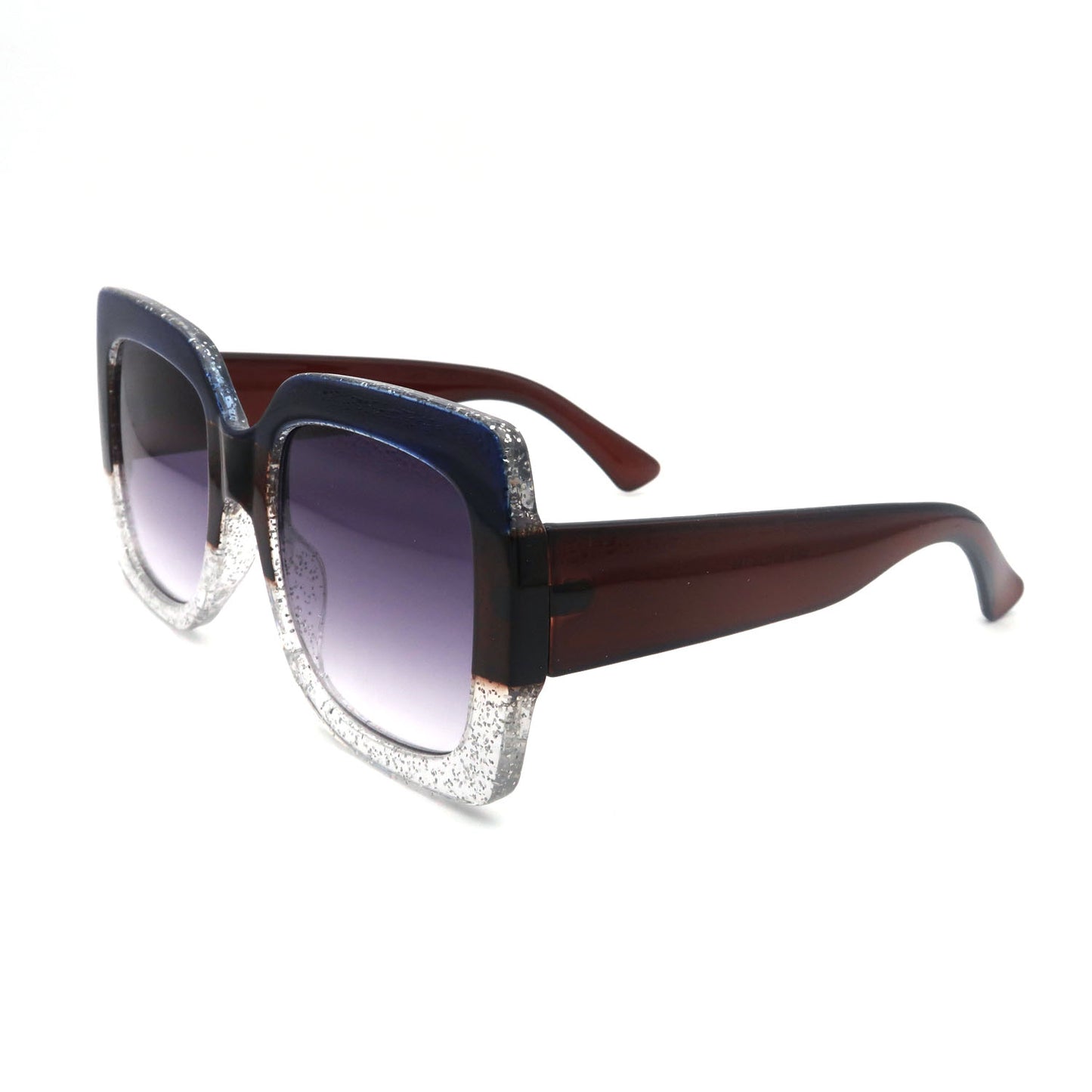 Trendy ;Square Sunglasses Womens,Retro Oversized Women Thick Sun Glasses