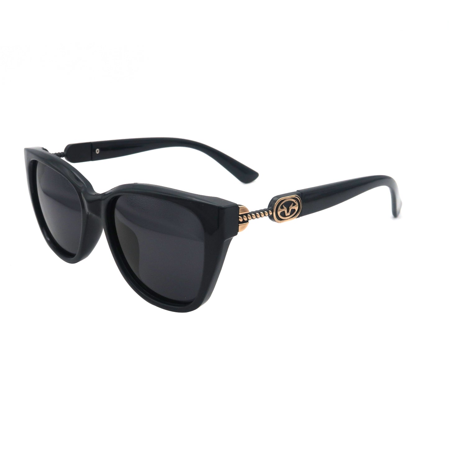 #P1175 Polarized Sunglasses Womens, Classic Square Sun Glasses for women with UV Protection Wrap Shades