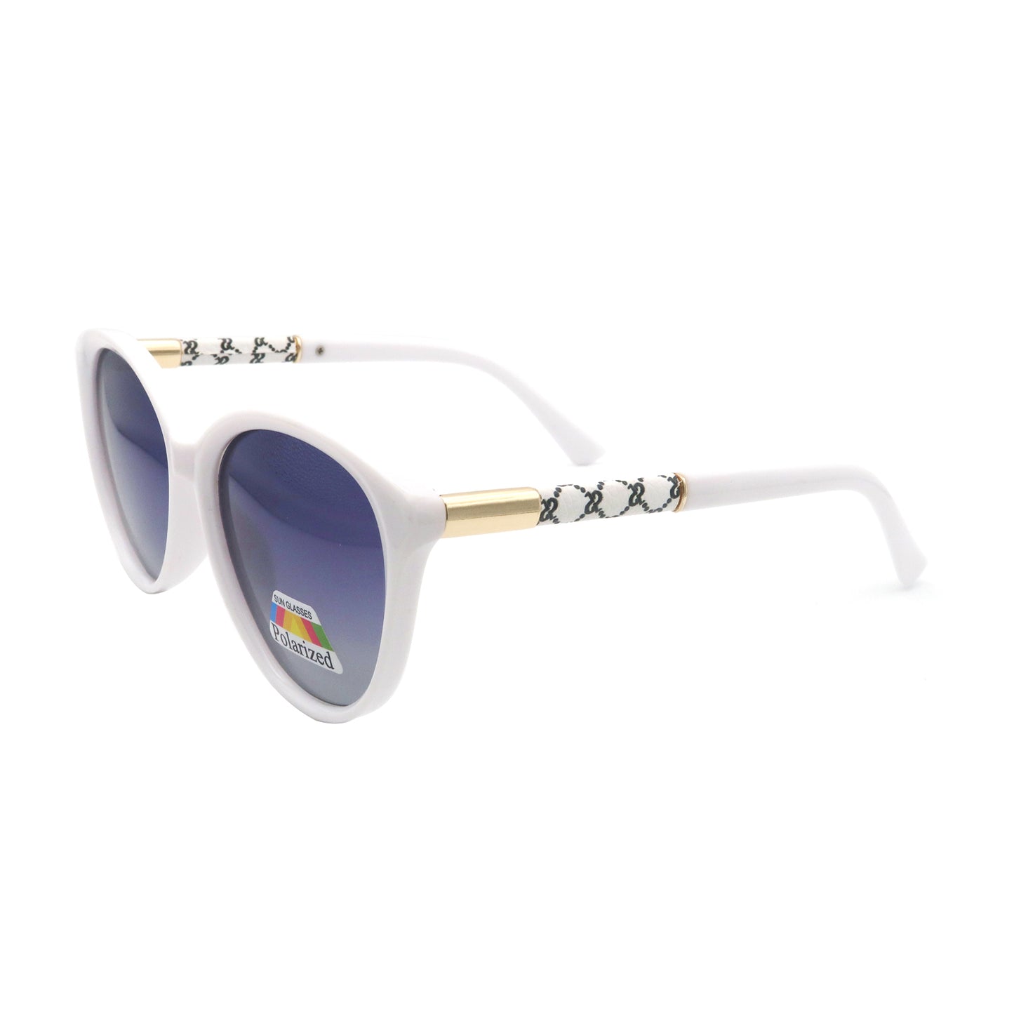 P2453 Trendy Polarized Sunglasses For Women Retro Womens Oversized Square Cat Eye Sun Glasses UV Protection