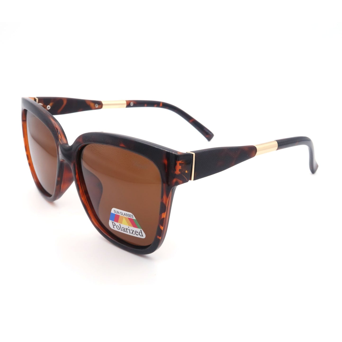 Polarized Sunglasses Womens, Classic Square Sun Glasses for women with UV Protection Wrap Shades