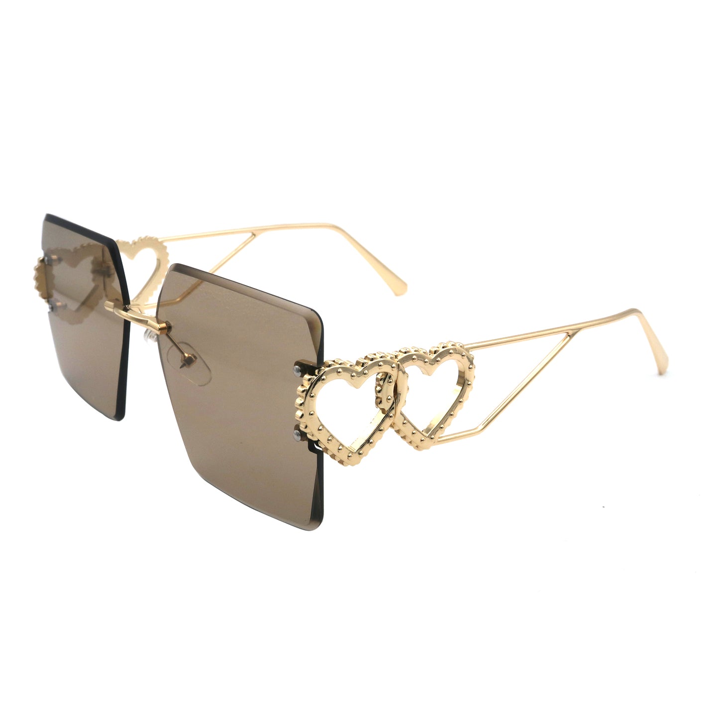 Vi19102 Trendy ;Square Sunglasses Womens,Retro Oversized Women Thick Sun Glasses