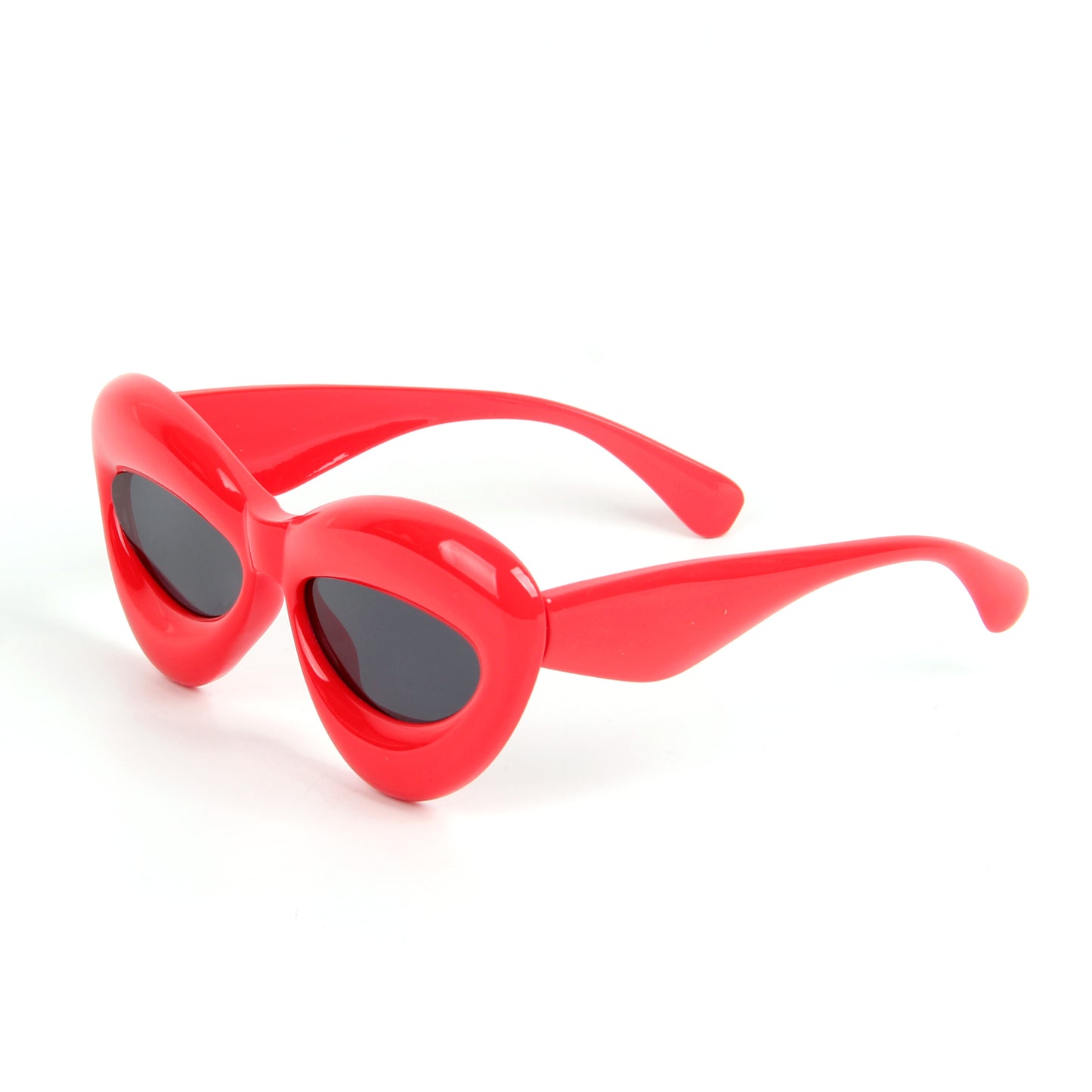 #100 Bold, Multicolored Accents, and Playful Oversized Trendy Frame Party Sunglasses