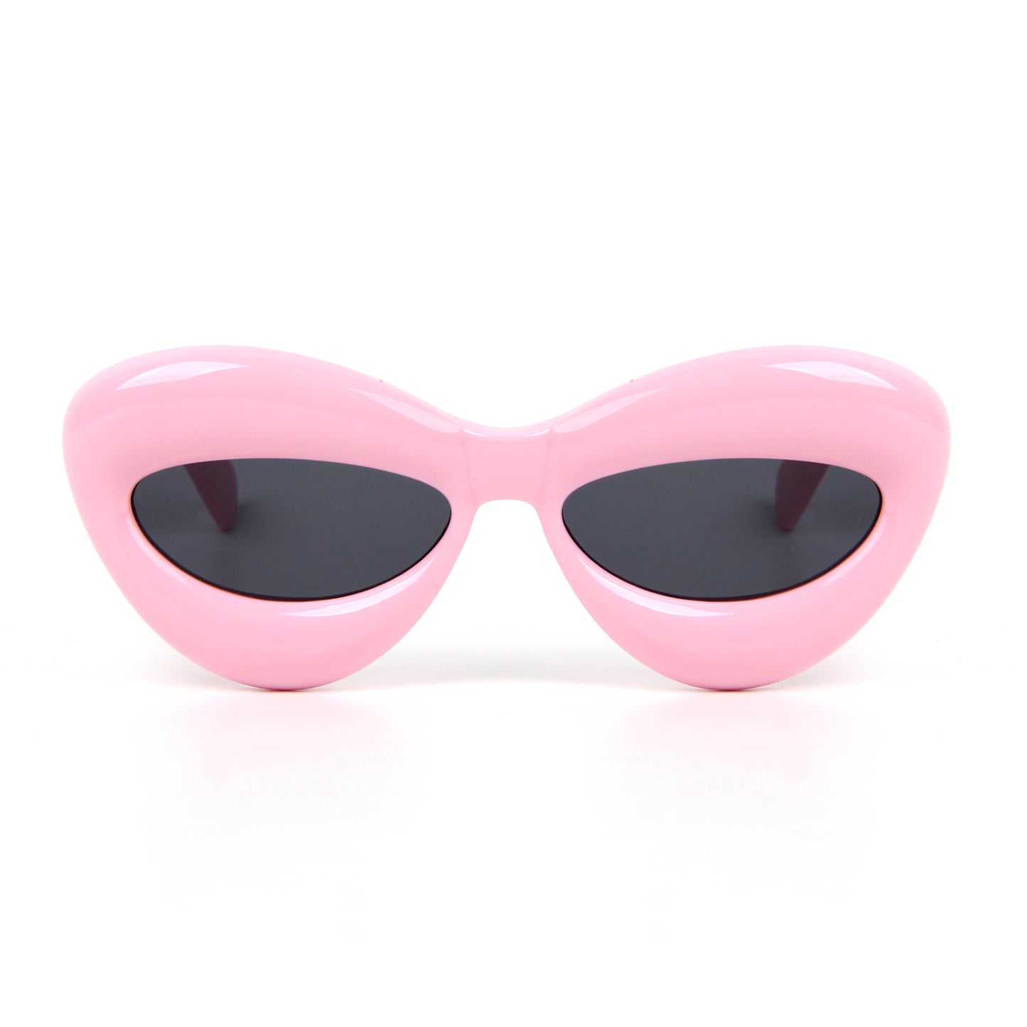 #100 Bold, Multicolored Accents, and Playful Oversized Trendy Frame Party Sunglasses