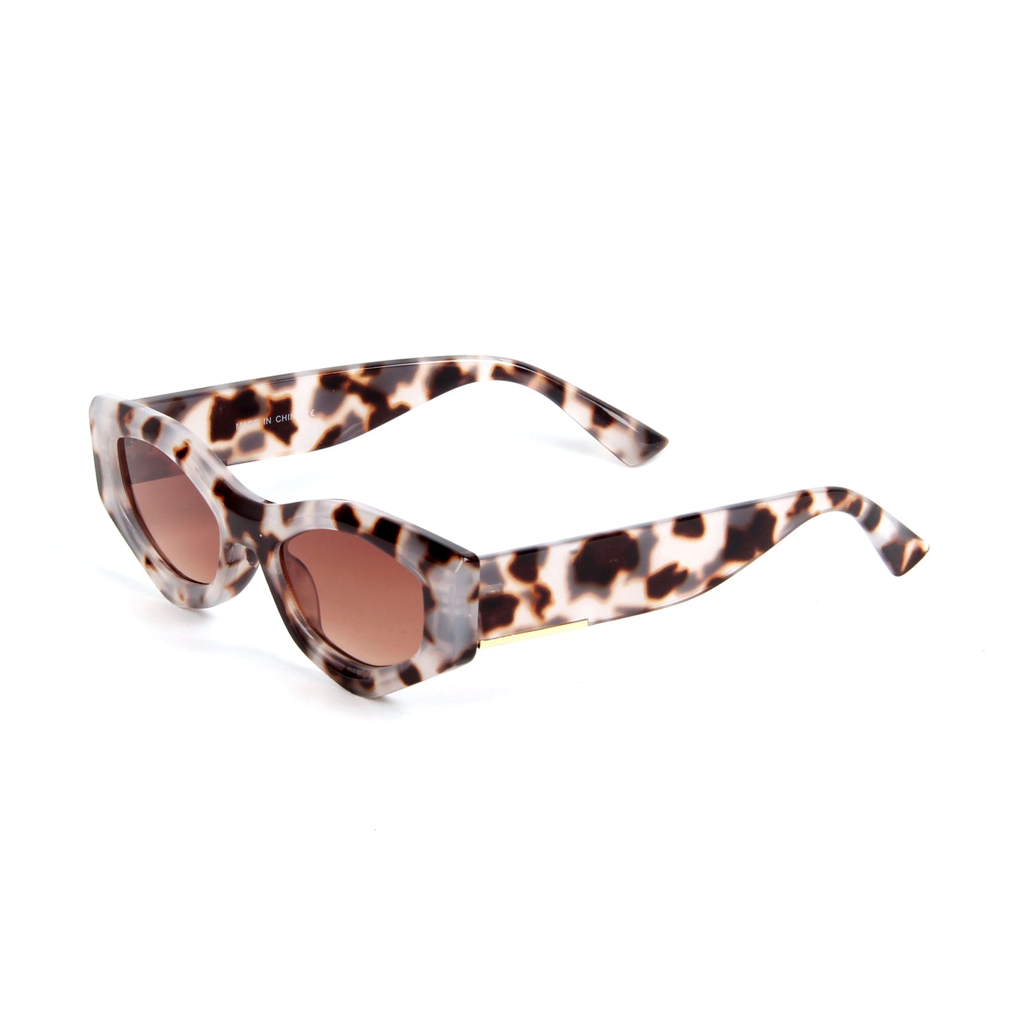 Vi18004 Cat Eye Sunglasses for Women Cateye Frames Fashion Vintage Square Classic Retro Sun Glasses