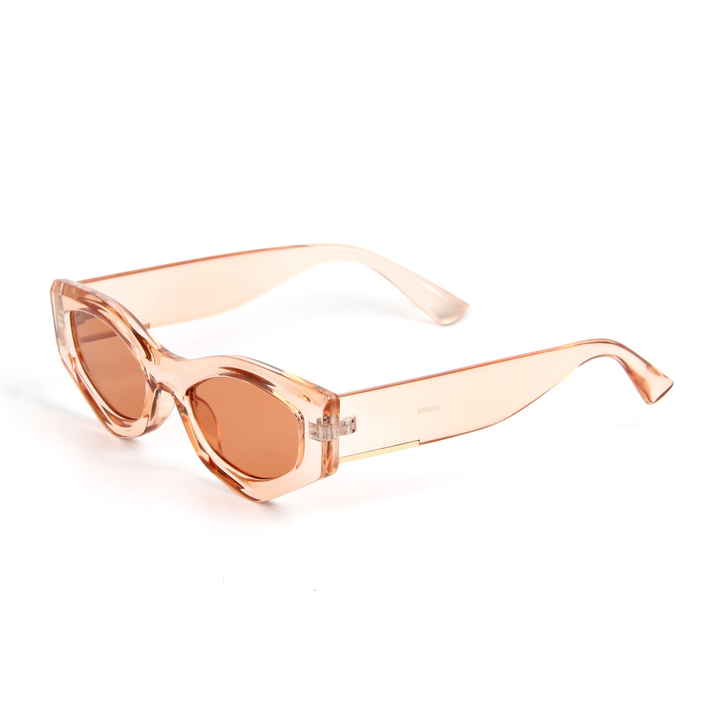 Vi18004 Cat Eye Sunglasses for Women Cateye Frames Fashion Vintage Square Classic Retro Sun Glasses