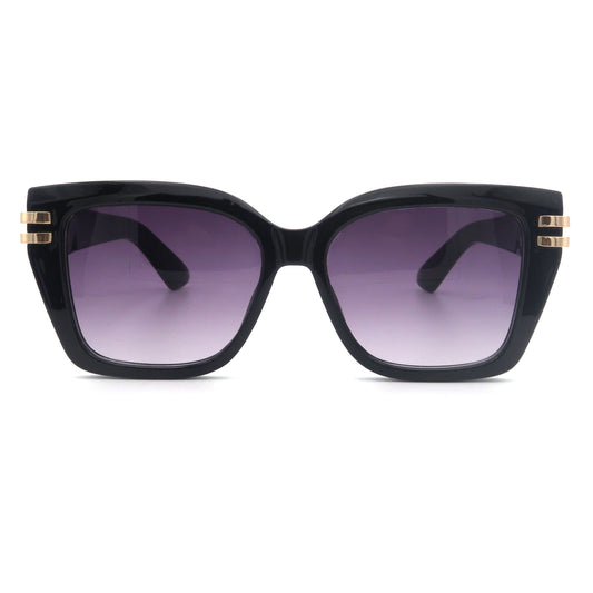 Vi6085 Trendy ;Square Sunglasses Womens,Retro Oversized Women Thick Sun Glasses