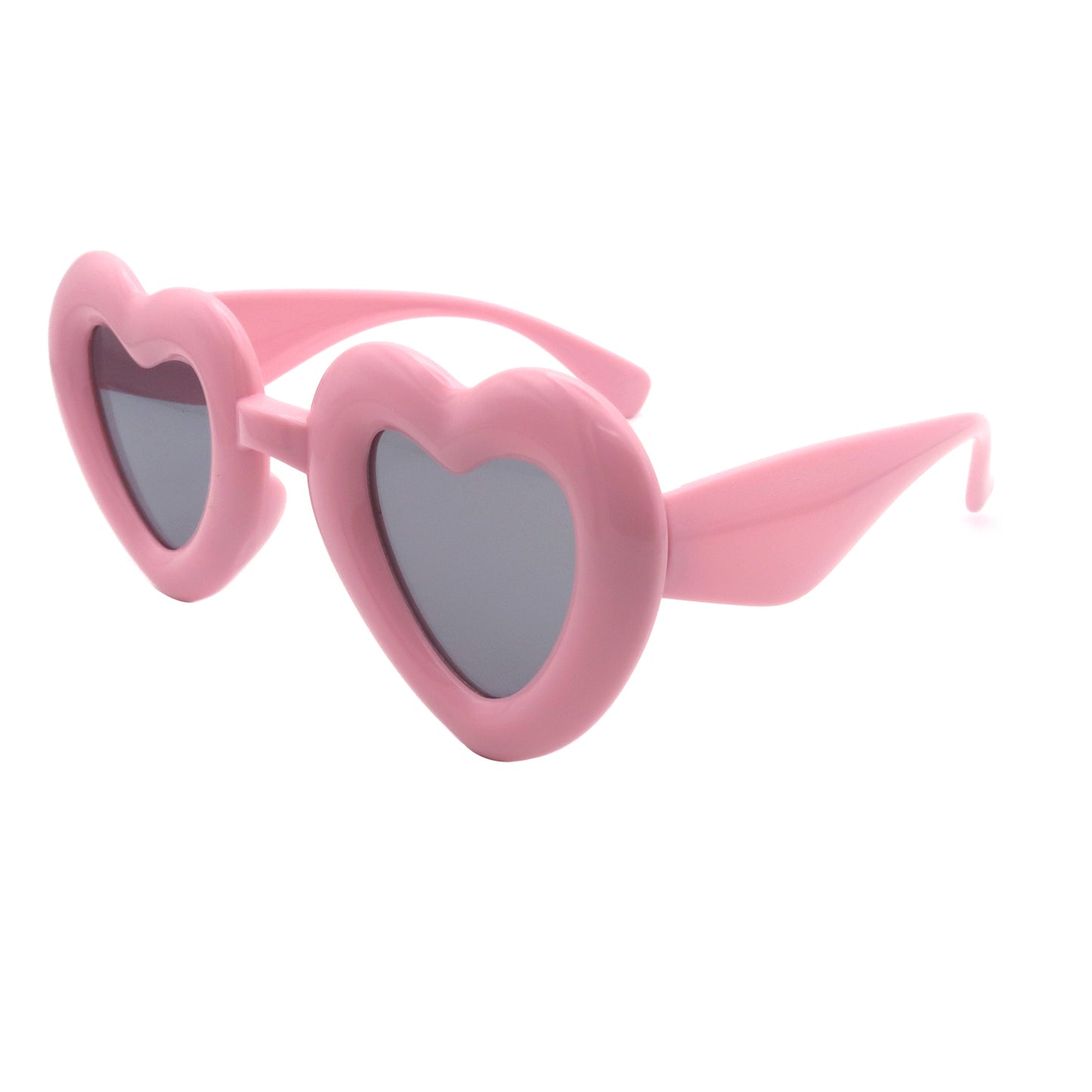 HB61063 Kids fashion sunglasses with a heart-shaped frame