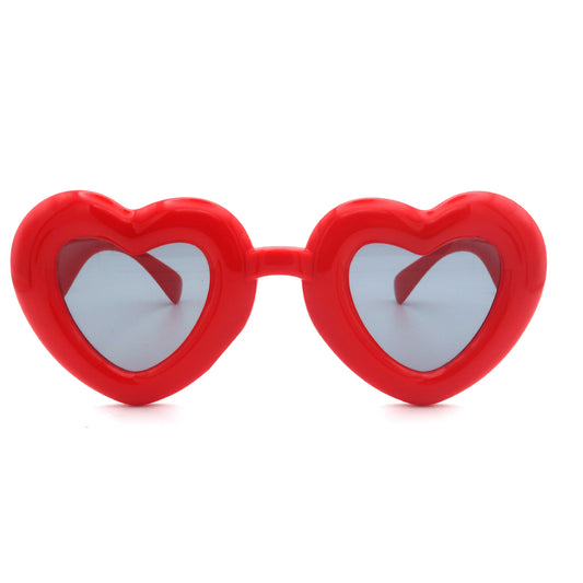 HB61063 Kids fashion sunglasses with a heart-shaped frame