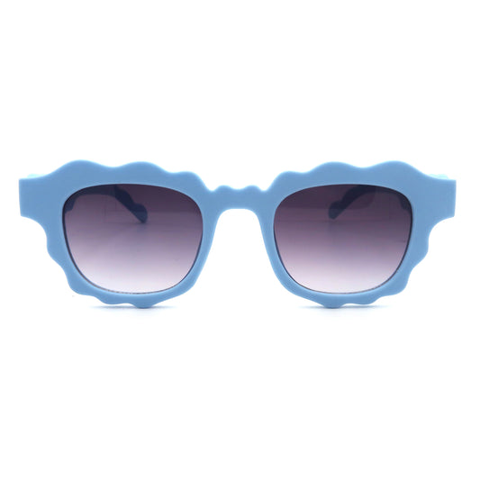 HB61073 Fashion sunglasses for kids with wavy borders