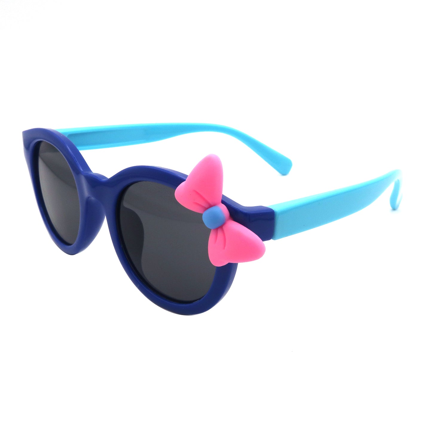 Vi6155 Kids Sunglasses UV Protection | Lovely Pink Heart Girls Sunglasses Kitty Age 2-10 Baby Toddlers