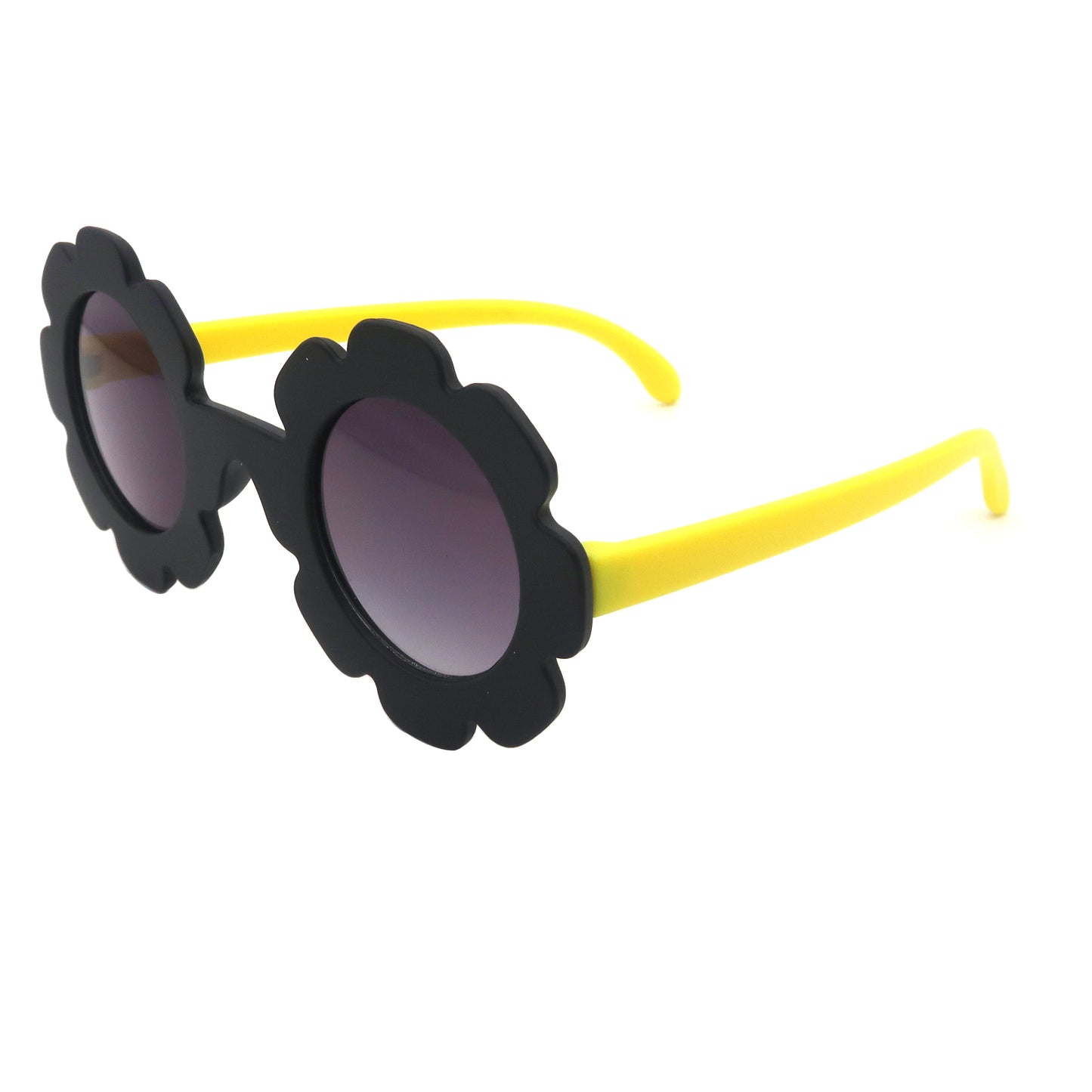 Vi6172 ound Flower Sunglasses Set, Outdoor Kids Sunglasses Kit, 12 Color Options Flower Sunglasses