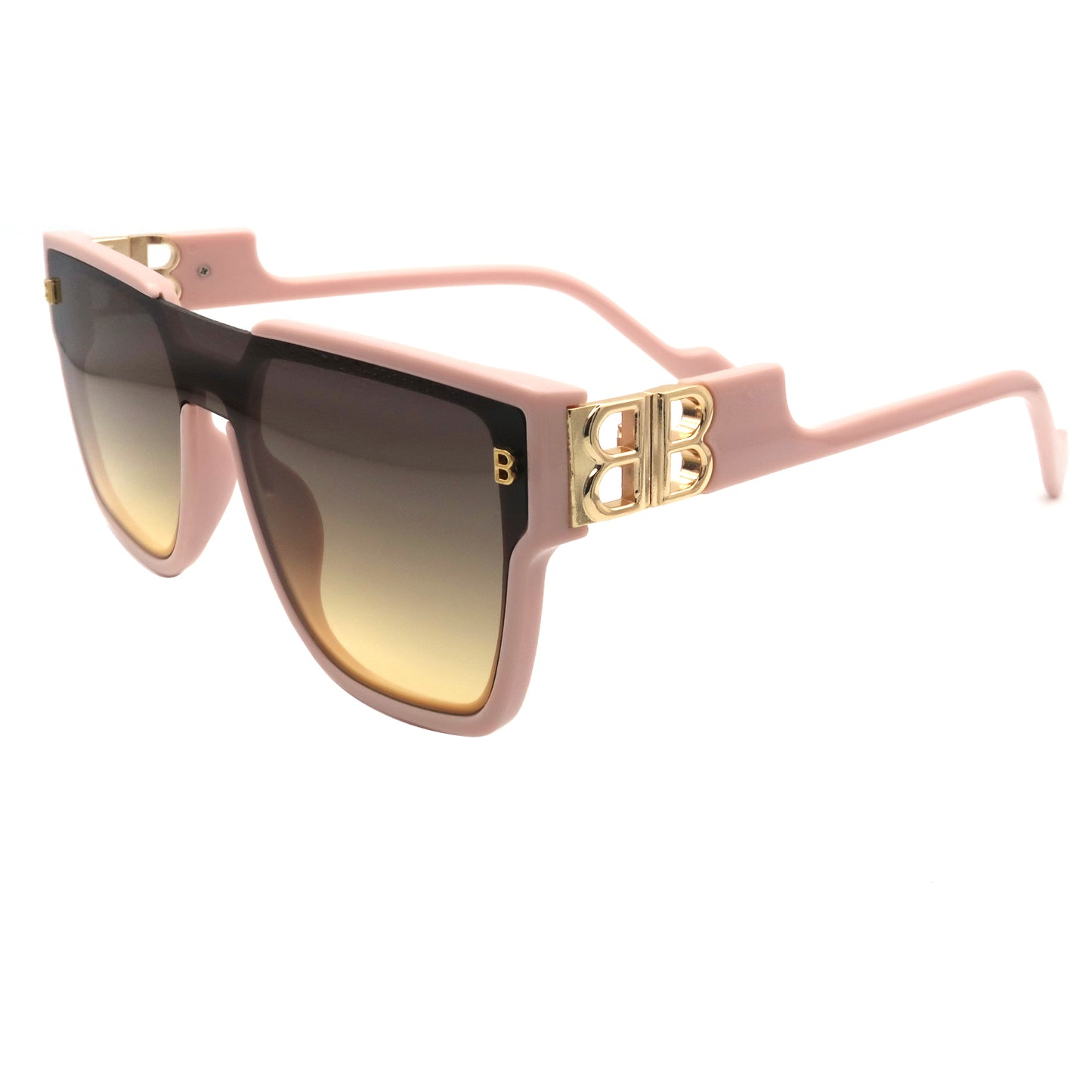 HB820107 Trendy Square Sunglasses Womens,Retro BB Oversized Women Thick Sun Glasses