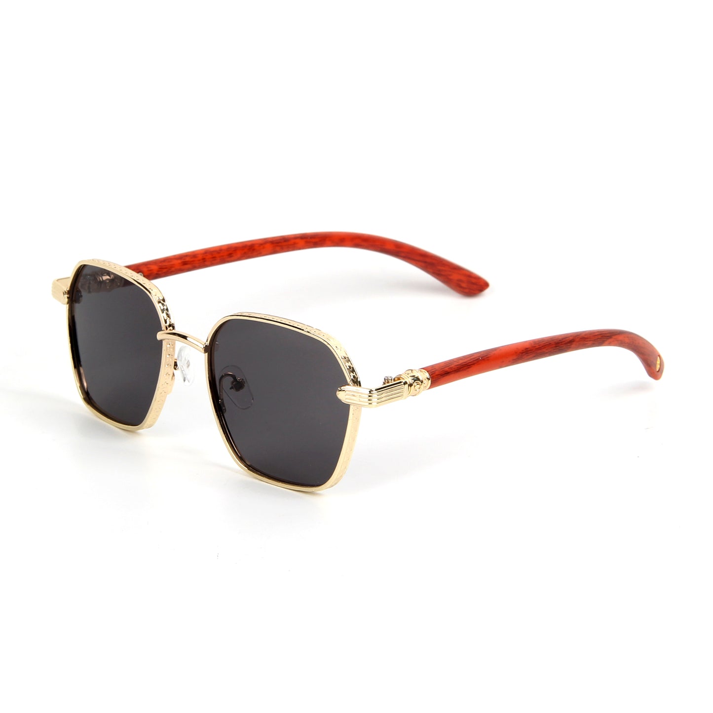 Vi9881 Trendy Round Sunglasses for Men Women Chunky Hippie Costume Sun Glasses 90s Circle Retro Style