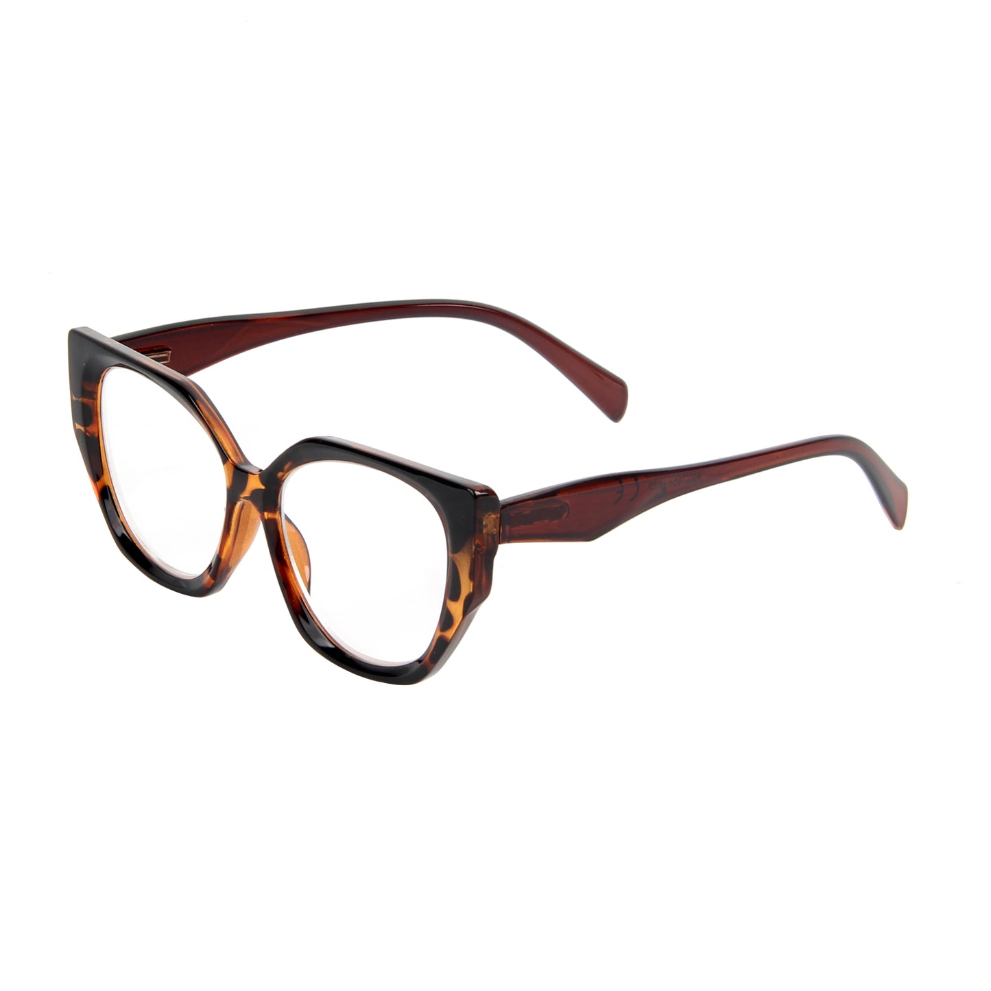 #87001 Cat Eye Reading Glasses for Women Blue Light Blocking,Readers for Women 2.5 with Comfort Spring Hinges,Fashion Designer Ladies Eyeglasses