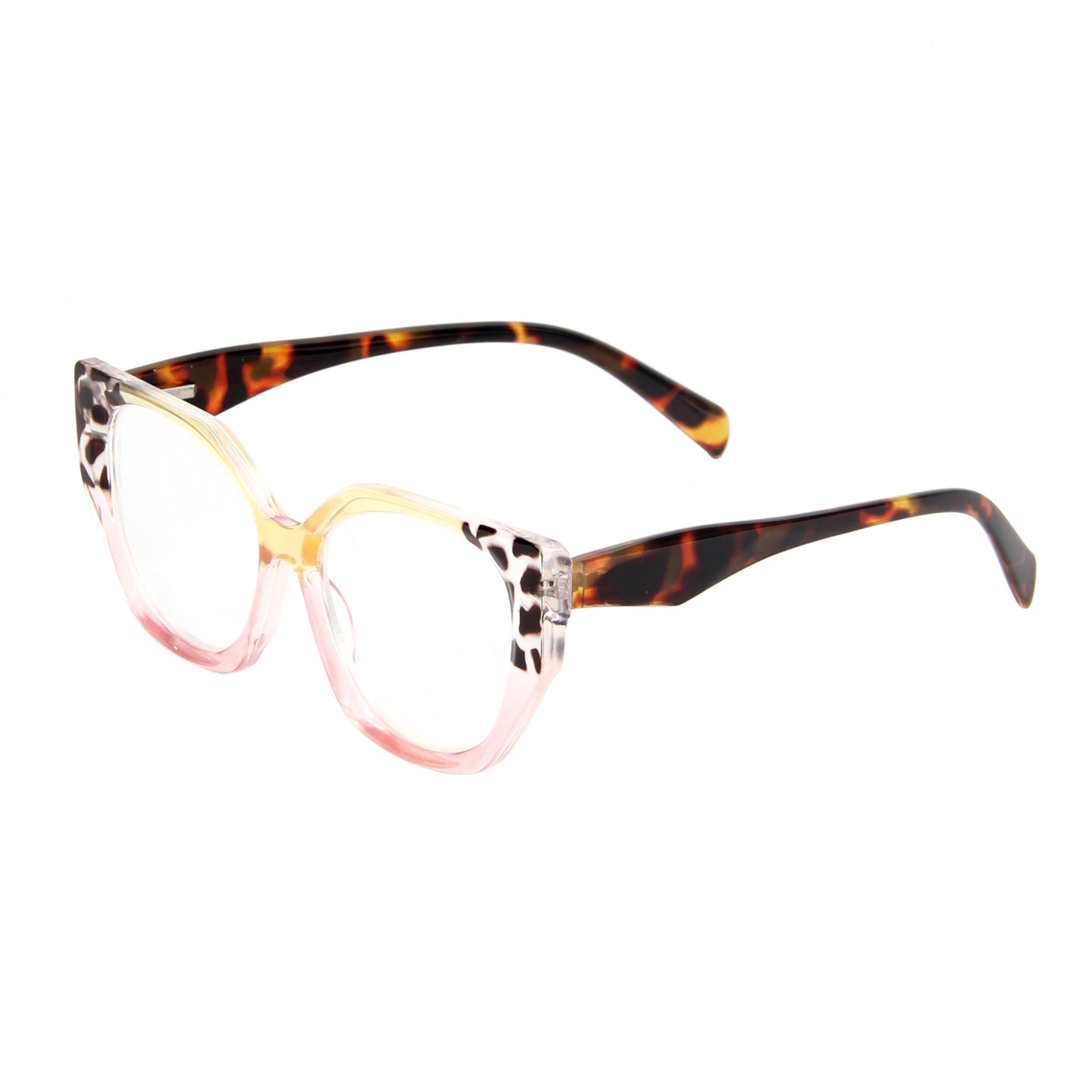#87001 Cat Eye Reading Glasses for Women Blue Light Blocking,Readers for Women 2.5 with Comfort Spring Hinges,Fashion Designer Ladies Eyeglasses