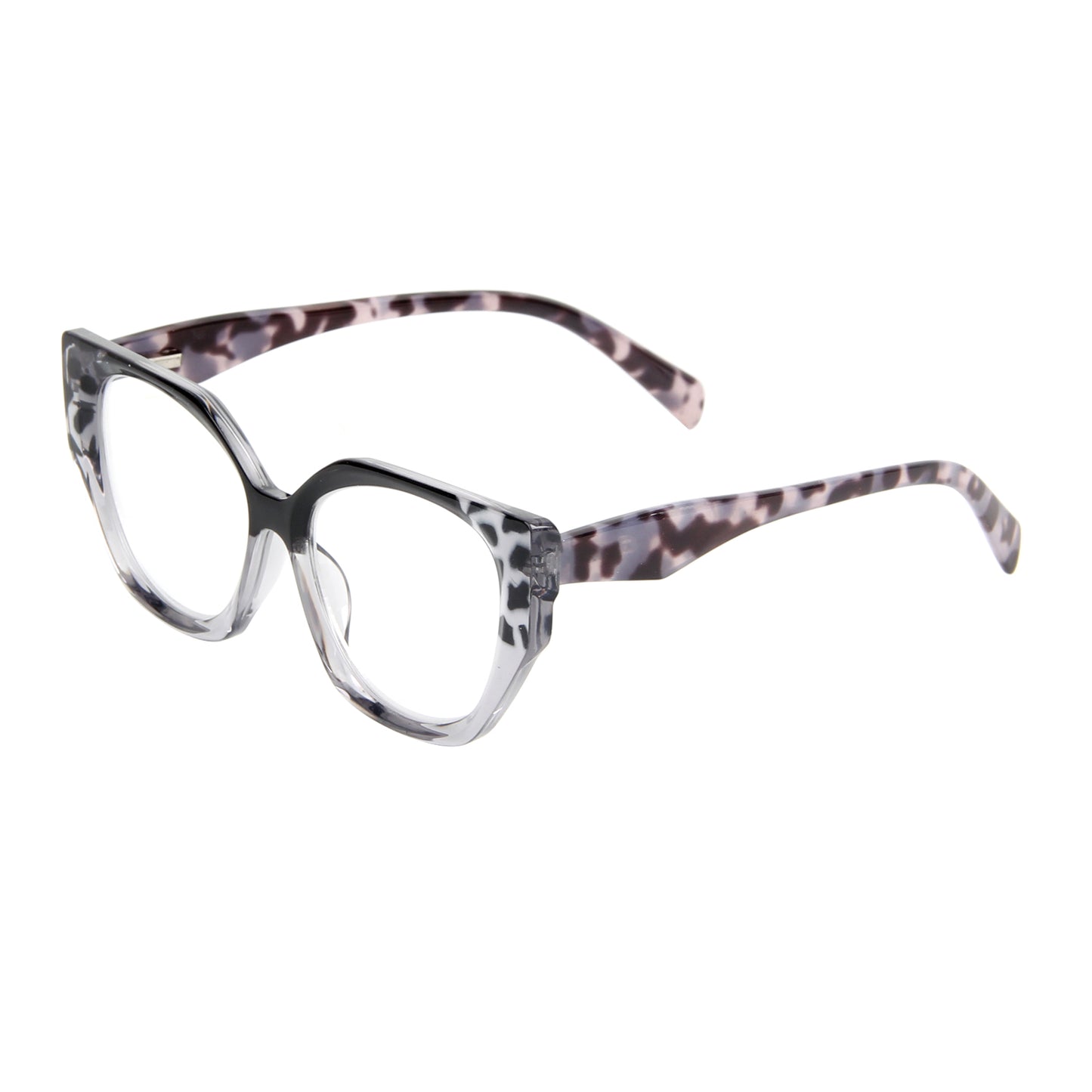 #87001 Cat Eye Reading Glasses for Women Blue Light Blocking,Readers for Women 2.5 with Comfort Spring Hinges,Fashion Designer Ladies Eyeglasses