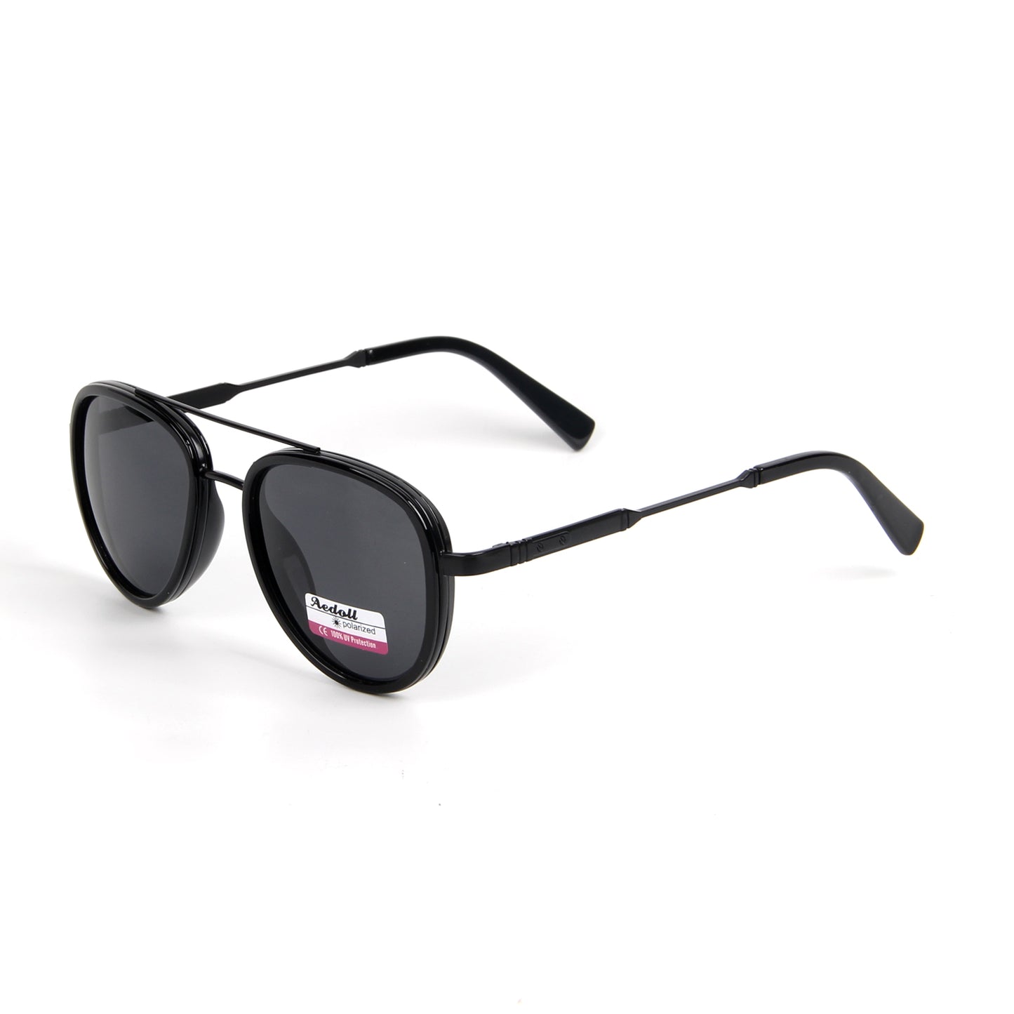 P1928 Retro Trendy Aviator Sunglasses Women Men Classic Vintage Square Sunglasses 70s Large Metal Shades