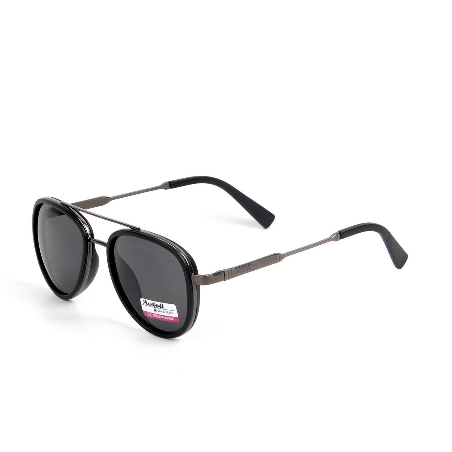 P1928 Retro Trendy Aviator Sunglasses Women Men Classic Vintage Square Sunglasses 70s Large Metal Shades