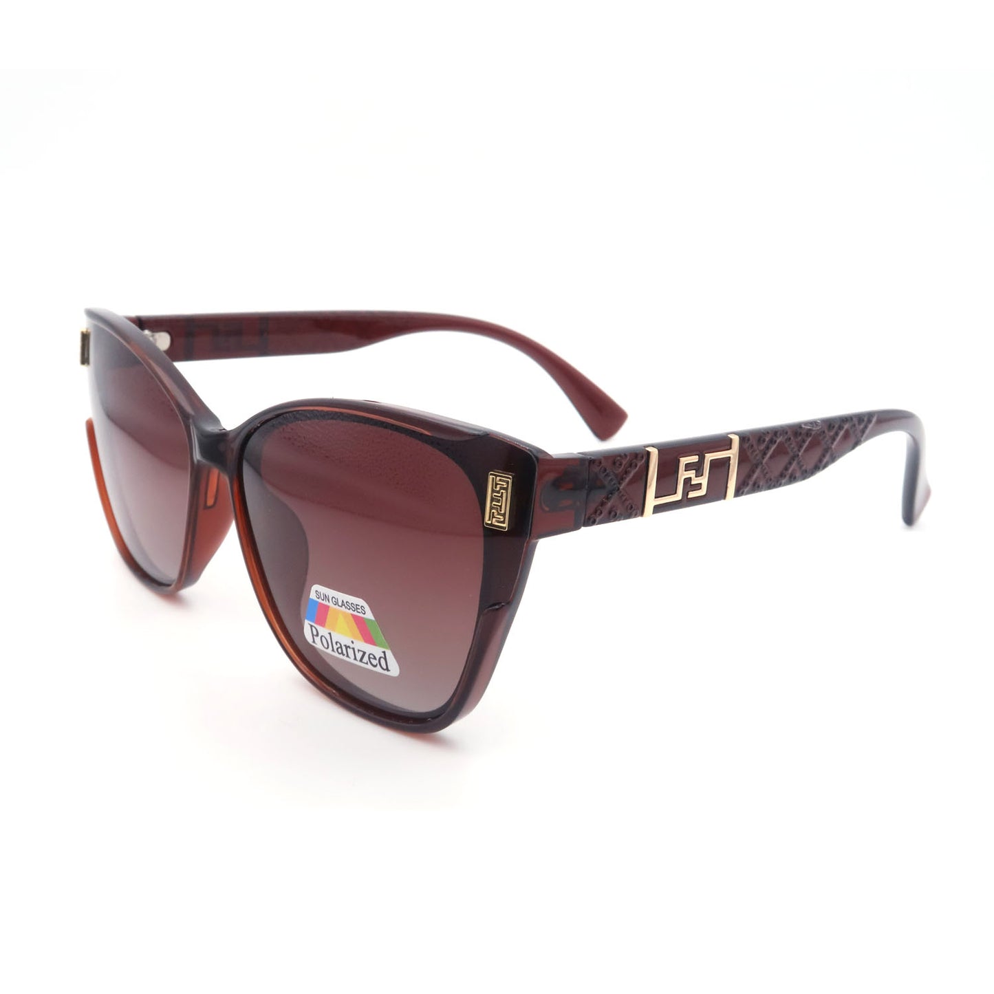 Polarized Sunglasses Womens, Classic Square Sun Glasses for women with UV Protection Wrap Shades