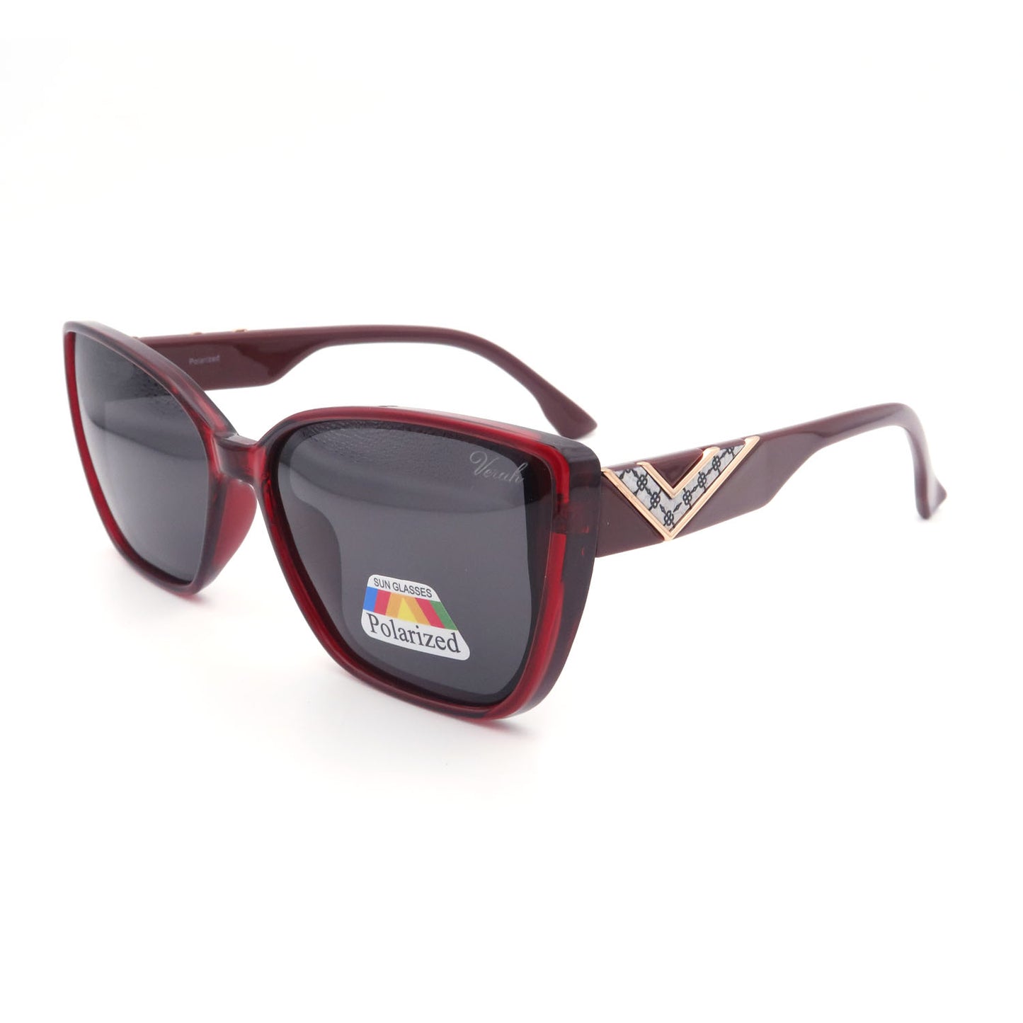 Polarized Sunglasses Womens, Classic Square Sun Glasses for women with UV Protection Wrap Shades