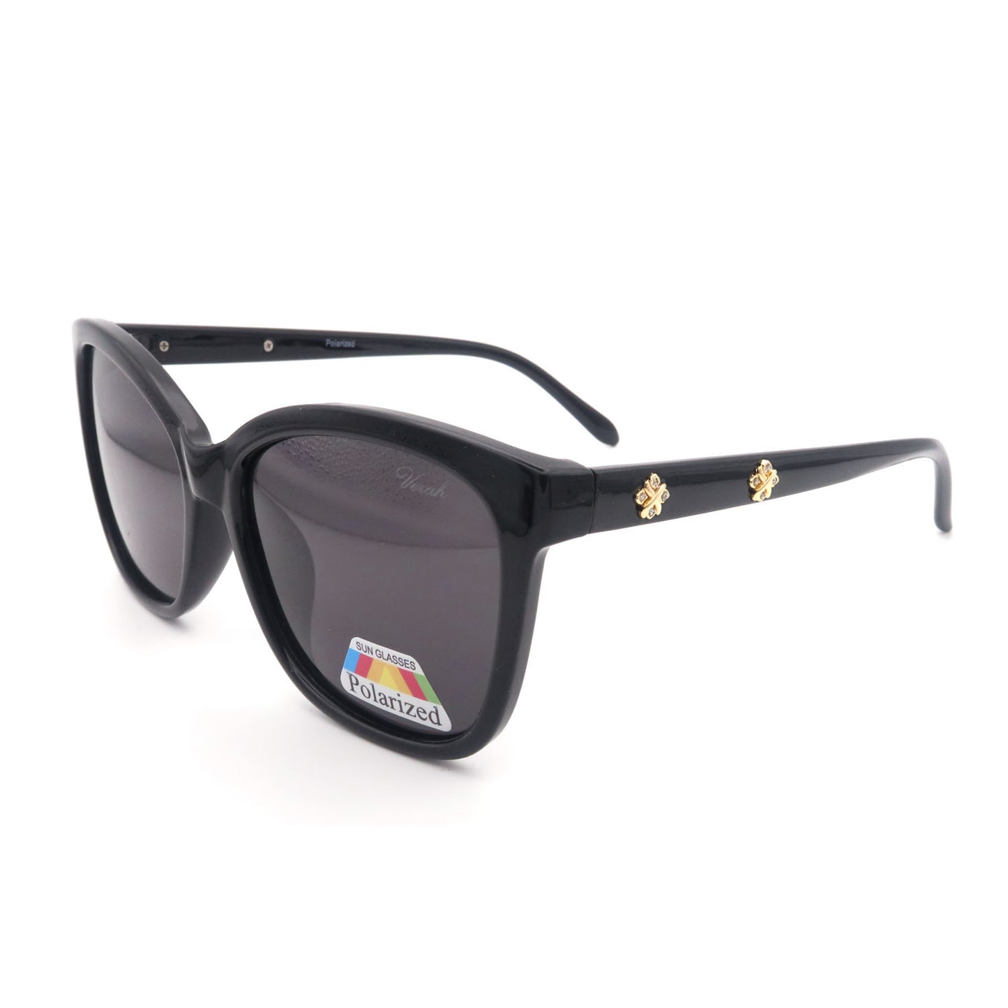 Polarized Sunglasses Womens, Classic Square Sun Glasses for women with UV Protection Wrap Shades