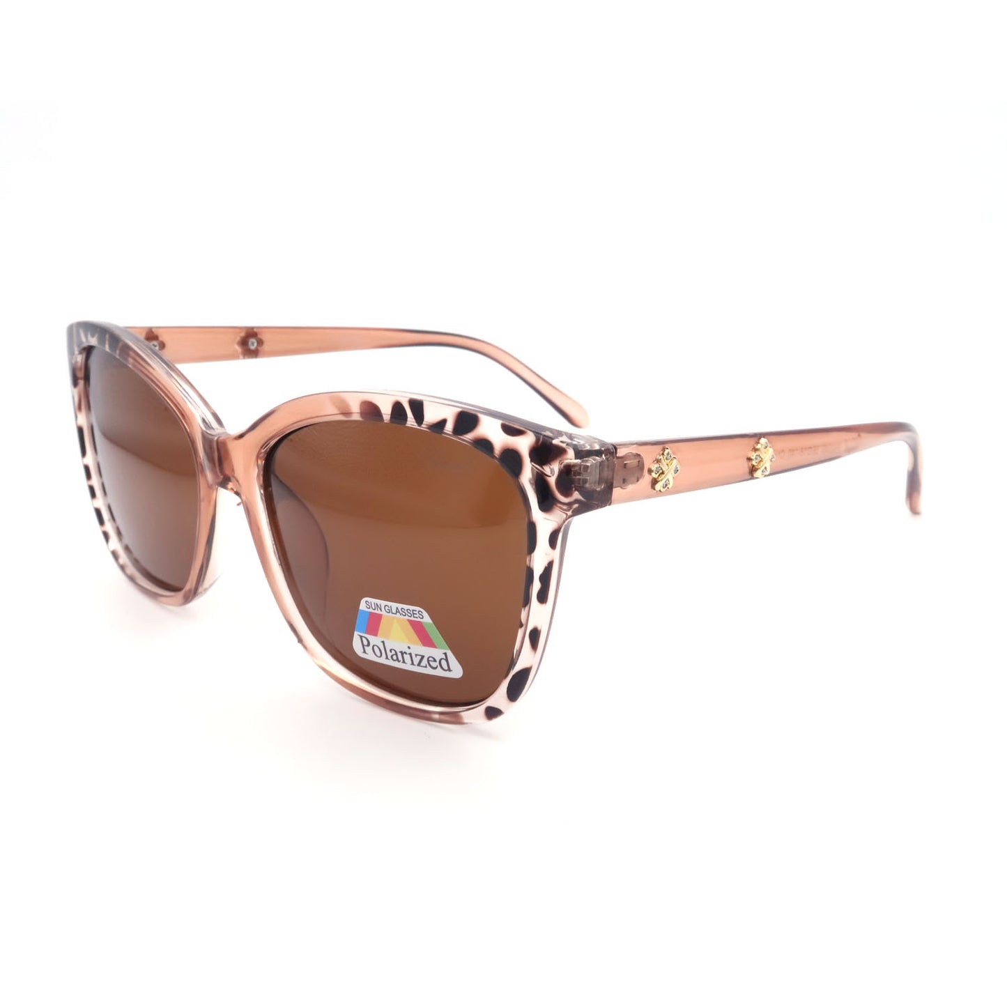 Polarized Sunglasses Womens, Classic Square Sun Glasses for women with UV Protection Wrap Shades