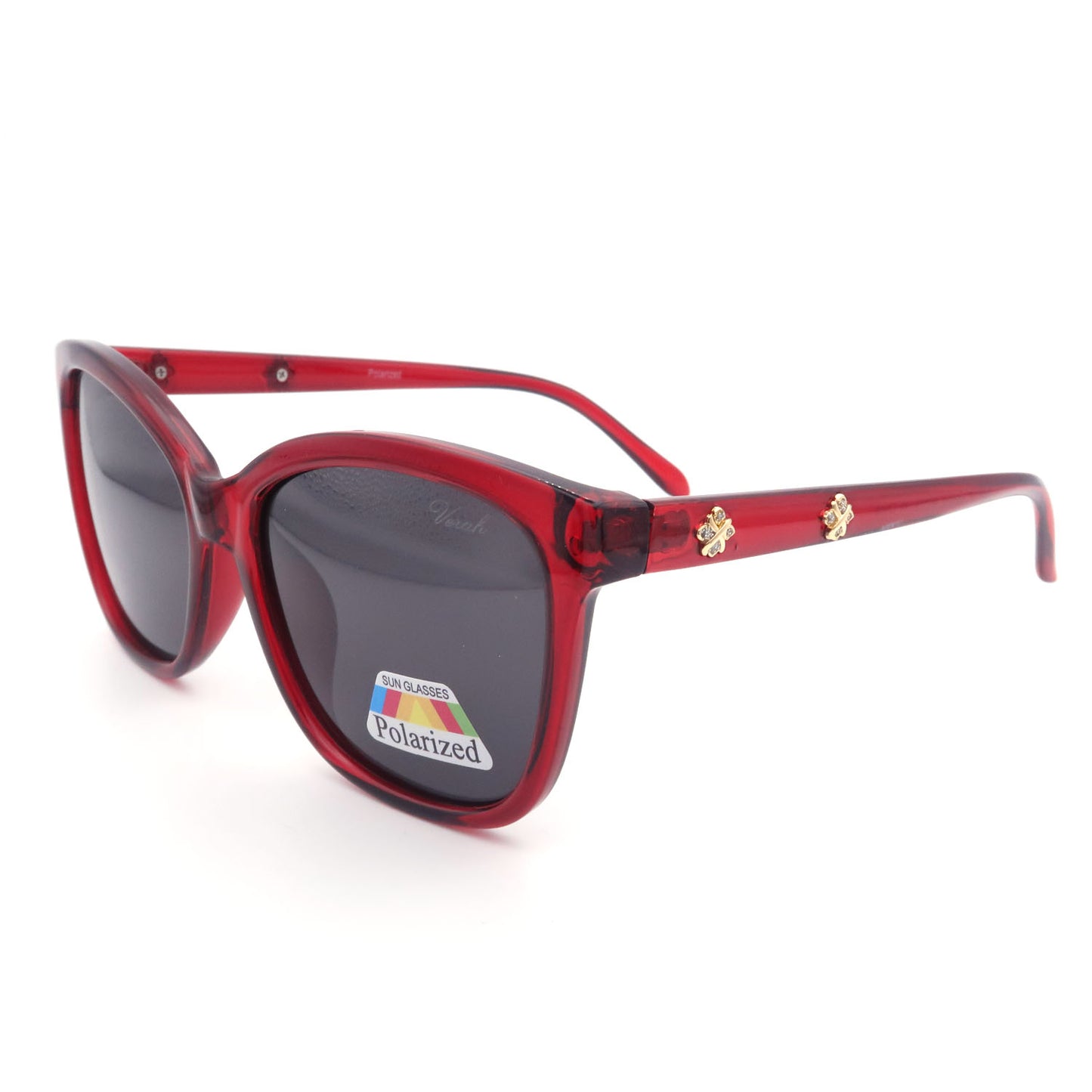 Polarized Sunglasses Womens, Classic Square Sun Glasses for women with UV Protection Wrap Shades