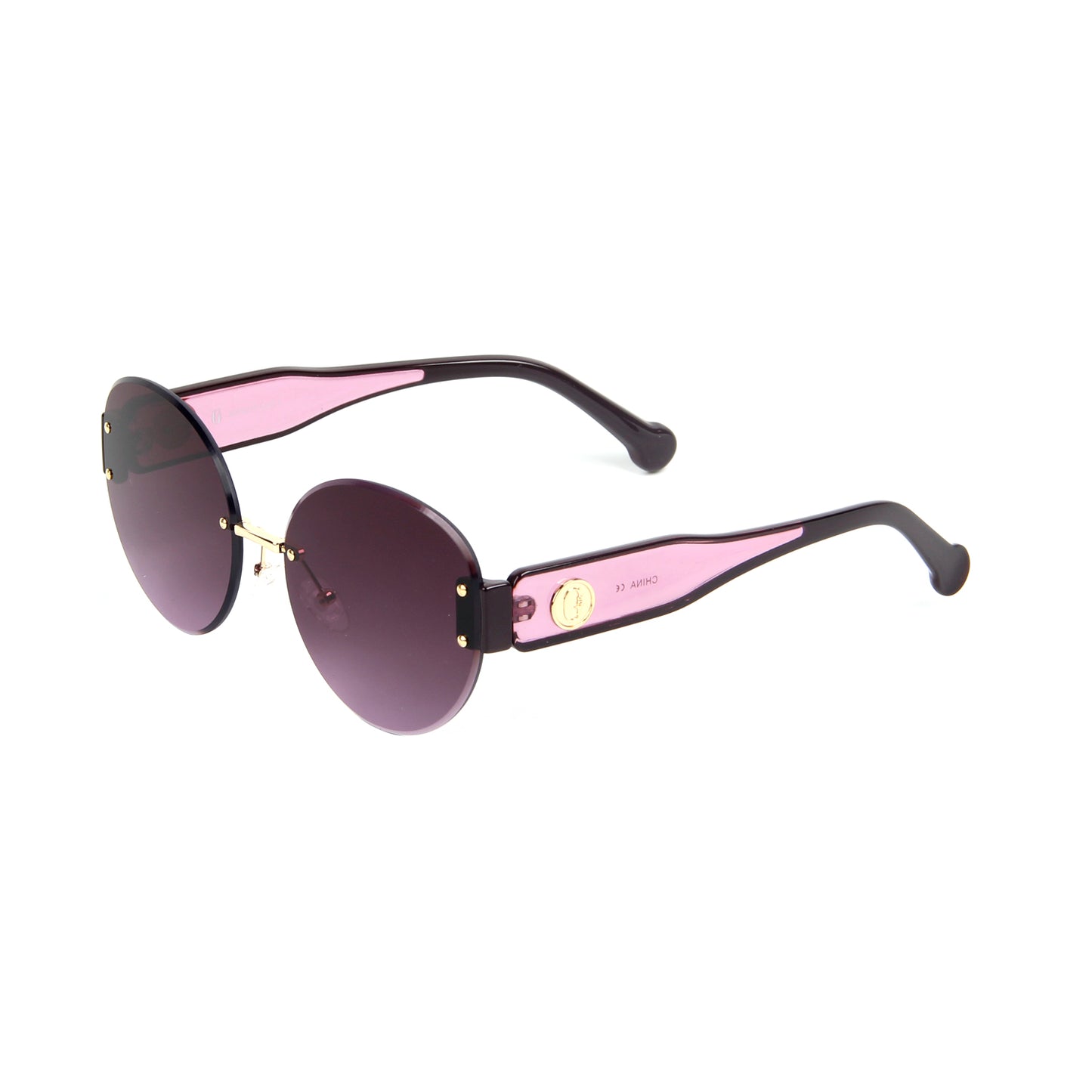 Vi18011 Retro Oval Sunglasses for Women and Men Fashion Small Oval Sun Glasses 90s Vintage Shades