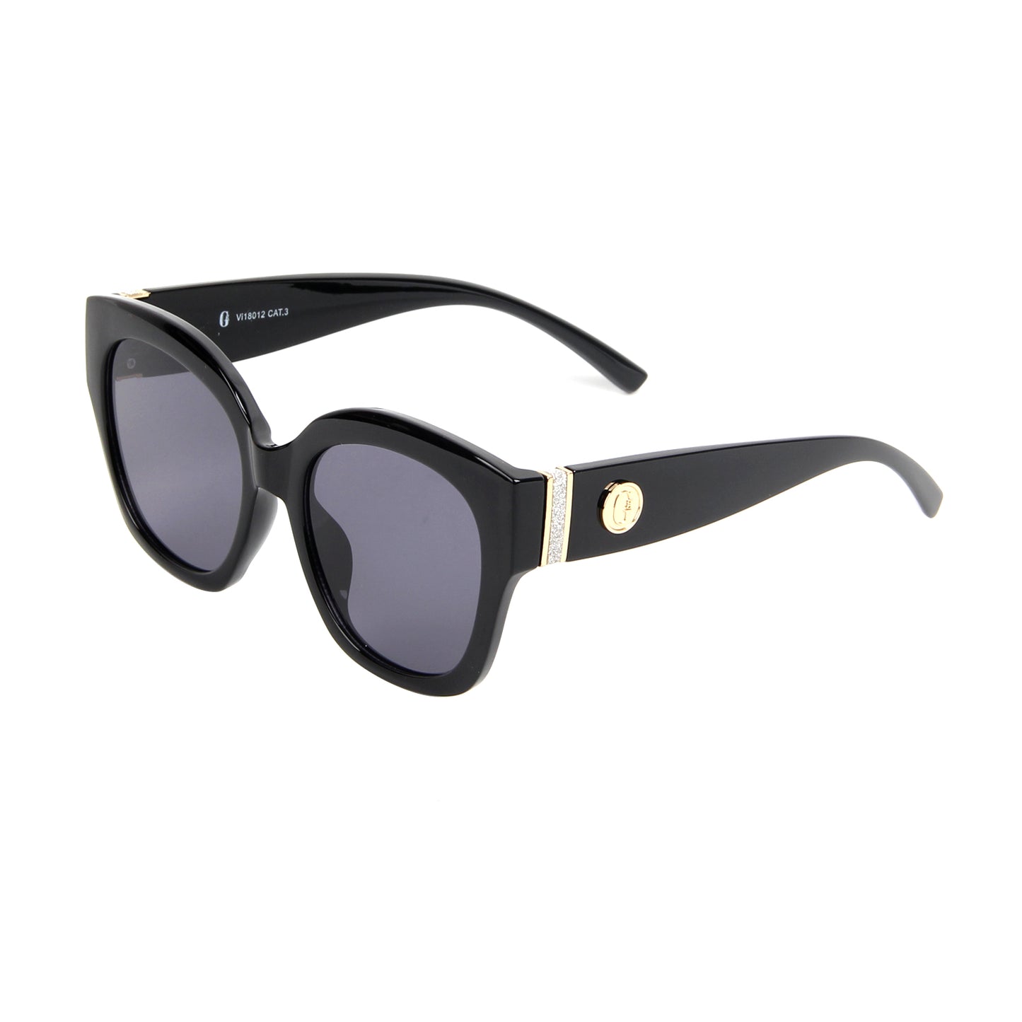 Vi18012 Trendy ;Square Sunglasses Womens,Retro Oversized Women Thick Sun Glasses